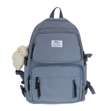 Kylethomasw  Female School Student Book Bag Travel Girls Rucksack Korean Fashion Women Waterproof Backpack For Teenager Mochila